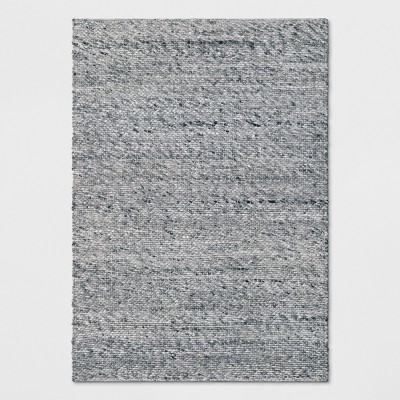 7'x10' Chunky Knit Wool Woven Rug Gray Project 62™ Target
