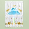 Collections Etc Sunflower Cluster Curtains - 3 of 3