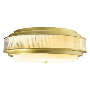 CWI Lighting Valdivia 5 Light Satin Gold Flush Mount - 1 of 4