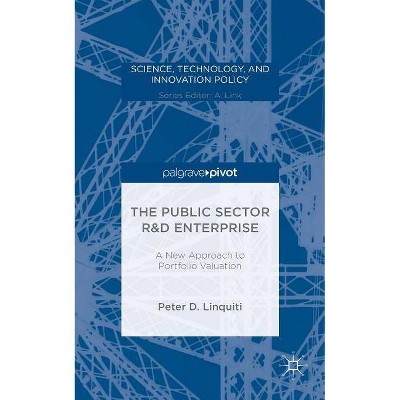 The Public Sector R&d Enterprise: A New Approach to Portfolio Valuation - (Science, Technology, and Innovation Policy) by  P Linquiti (Hardcover)