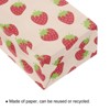 Unique Bargains Paper Gift Bag Pack Strawberry Storage Bag for Party Favor 50 Pcs - 4 of 4
