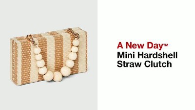 Target straw clutch sale