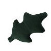Transpac Holly Leaf Shaped Pillow for Christmas Indoor Decoration Green Throw Pillow Festive Home Accents and Gifts - 2 of 2