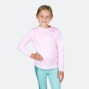 Vapor Apparel Youth UPF 50+ UV Sun Protection Solar Long Sleeve Rash Guard Swim Shirt - 1 of 4