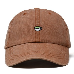 Dalix Lil Matcha Embroidered Cotton Summer Outdoor Baseball Cap Dad Hat Womens - 1 of 4