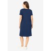 Woman Within Plus Size Perfect Short-Sleeve Crewneck Tee Dress - 3 of 4