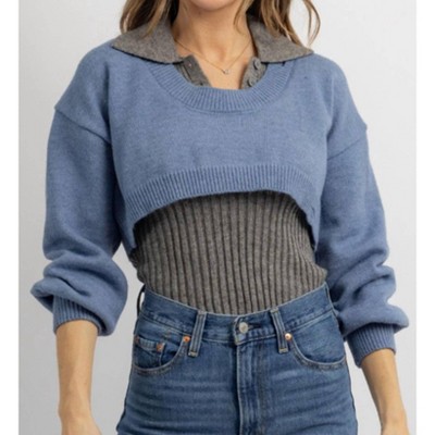 Women's Minelli Contrast Two Piece Top - SUNDAYUP