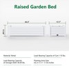 Dolonm Mobile Garden Bed Planter, Lightweight & Weatherproof Design,for Grass, Lawn, Yard - 4 of 4