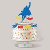 Beistle Hero Cake Topper, 7" x 9.5", (2/Pkg) Multicolored - 2 of 3