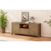 Homhougo TV Stand for TVs up to 65" Natural - 3 of 4