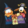 Women's Garfield Grab Bags Loose T-Shirt Black - 2 of 4