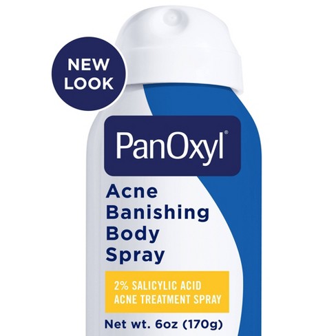 Panoxyl Acne Banishing Body Spray 2% Salicylic Acid - 6oz : Target