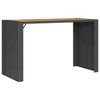 vidaXL Garden Bar Set - Black, Cream White, 72.8" 4-Piece - 4 of 4