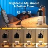 FAAYFIAN Adjustable Candle Warmer Lamp with Timer,Wood Base Metal Shade,Birthday Gifts for Women Mom - 4 of 4