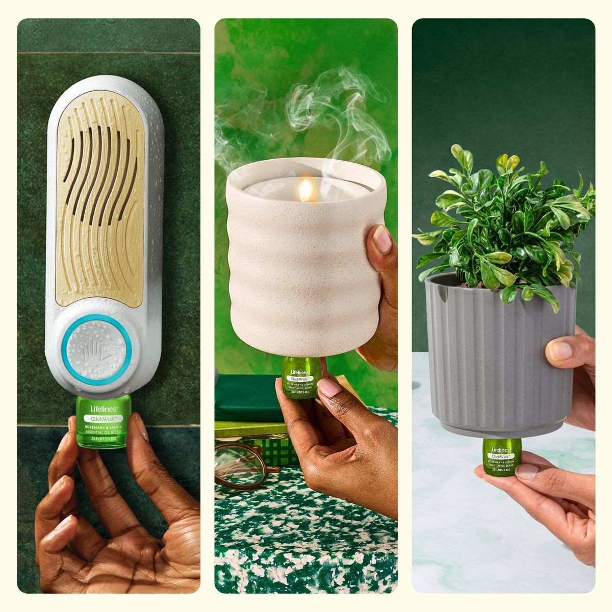 Lifelines Herbal Garden Essential Oil Clickwick - thumbnail 3