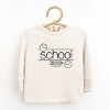 The Juniper Shop SmileyWorld School Handwriting Lines Toddler Long Sleeve Tee - 2 of 4