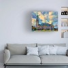 Canvas Wall Art - Pedro Gavidia 'The Hague Netherlands Peace Palace' Wall Art for Living Room, Bedroom, or Office Décor by Trademark Fine Art - 32 x - 3 of 4