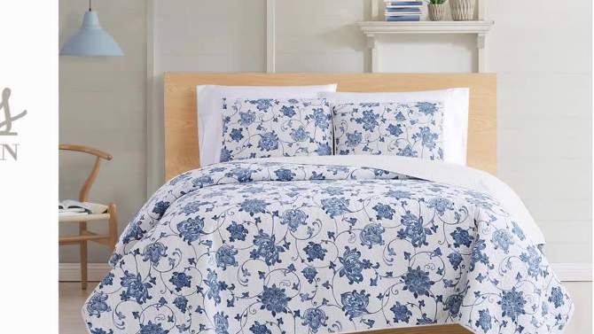 Cottage Classics Estate Bloom Quilt Set, 2 of 7, play video