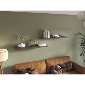 47" Wide Floating Shelves Set of 2 - 1 of 4