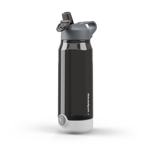 bubba 32oz Radiant Push Button Water Bottle with Straw Rubberized Stainless  Steel Licorice