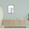 Stupell Industries Relaxed Nautical Seagull Beach Bird Blue Sea Coral Black Framed Giclee Art - 2 of 4