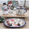 Blue Rose Polish Pottery 56 Vena Bubble Soup Mug - 4 of 4