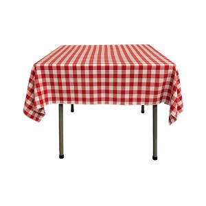 Slickblue Polyester Gingham Checkered Square Tablecloth - 1 of 1