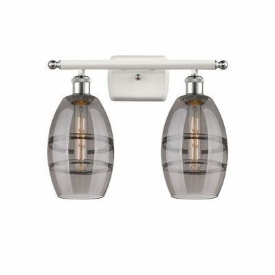 Vaz - 2 Light Bath Vanity In Industrial Style-9.13 Inches Tall and 15.88 Inches Wide