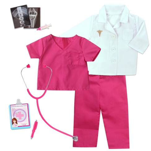  Barbie Professional Doctor Fashion Doll with Pink Top & Purple  Pants, White Shoes & Stethoscope Accessory : Toys & Games