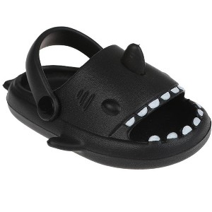 FOAMWALK Toddler Boy's EVA Comfy Cute Shark Clogs and Fisherman Sandals for Boys - 1 of 4