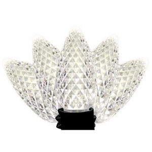 Celebrations Classic LED C9 Pure White 75 CT String Christmas Lights 49 FT - 1 of 1