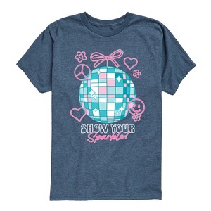 Boys' - Instant Message - Show Your Sparkle Short Sleeve Graphic T-Shirt - 1 of 4