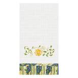 C&F Home Colonial Williamsburg Carlisle Blue Waffle Weave Cotton Kitchen Towel