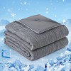 Amelie Home Reversible Cooling Comforter - Lightweight, Breathable Blanket for Hot Sleepers - 2 of 4
