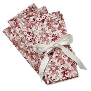 tagltd 20" x 20" Dream Flower Cloth Napkins, Set of 4 - 1 of 2