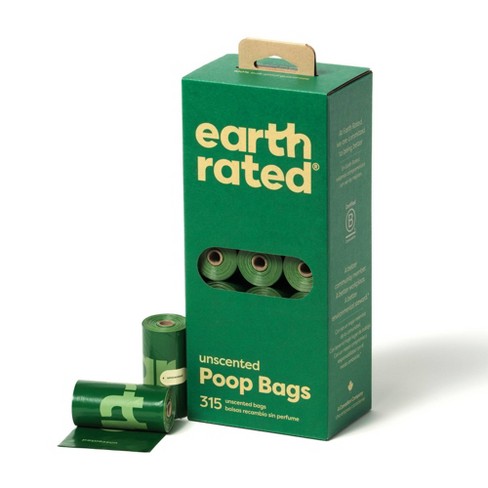 Earth Rated Dog Poop Bags - Unscented - 315ct : Target