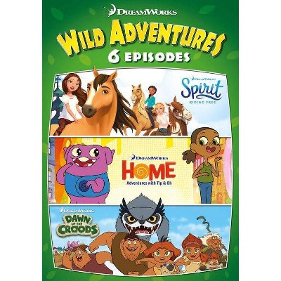 Dreamworks 6 Wild Adventures (DVD)(2018)