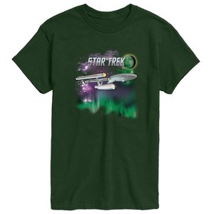 Men's - Star Trek - Enterprise Northern Lights Short Sleeve Graphic T-Shirt - 1 of 4