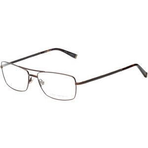 John Varvatos V148 Mens Designer Reading OR Blue Light Eye Glasses Antique Brown, DEMO LENS - 1 of 4