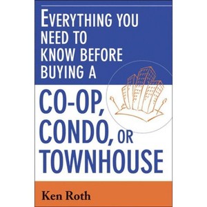 Everything You Need to Know Before Buying a Co-Op, Condo, or Townhouse - by  Ken Roth (Paperback) - 1 of 1