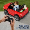 Best Choice Products Kids 24V Ride On Truck Officially Licensed Ford Lightning w/ Remote, LED Lights, 2 Speeds - 4 of 4