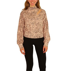 n:philanthropy Womens Twist Cutout Sweatshirt - 1 of 4