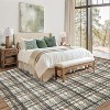 Area Rug for Bedroom Washable Non Slip Runner Rug Low Pile Soft Non Shedding Stain Resistant Carpet - 2 of 4