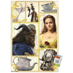 Trends International Disney Beauty And The Beast - Group Unframed Wall Poster Prints - 1 of 4
