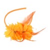 Unique Bargains Women's Flower Feathers Headband 1 Pc - 4 of 4