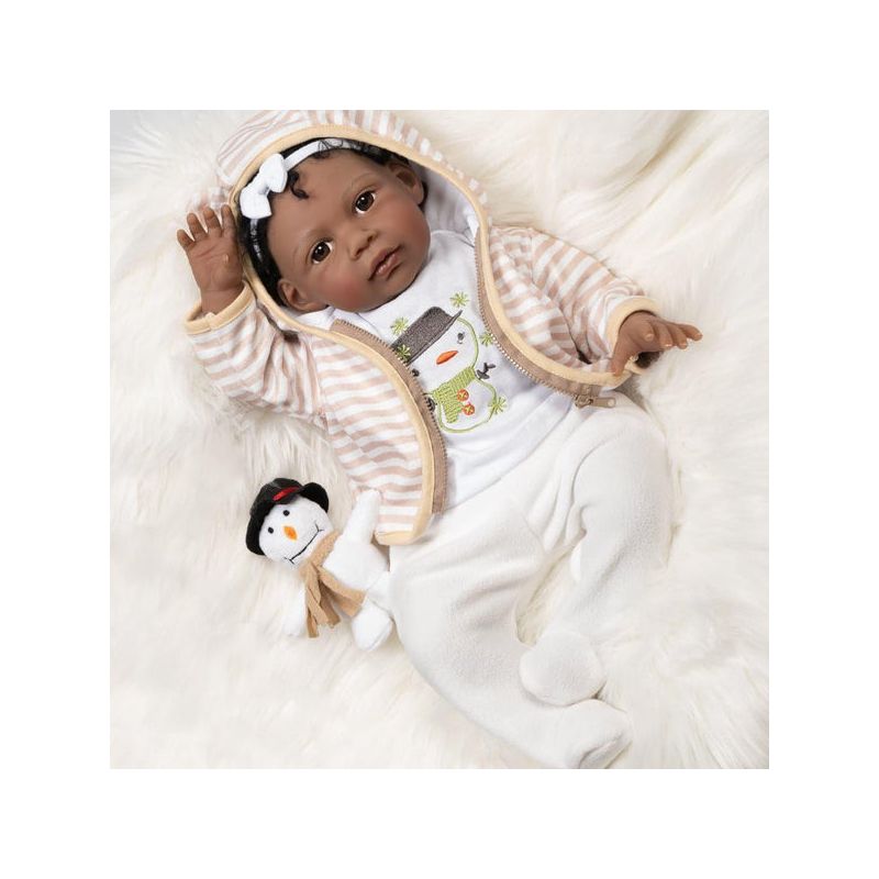 Paradise Galleries Reborn Baby Doll Kione, 20 inch Girl in Soft Vinyl & Weighted Body, 8-Piece Set, 2 of 9