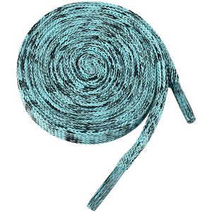 INSPIRE CHIC Gradient Colors Flat Shoelaces for Boots Sneakers 2 Pairs - 1 of 4