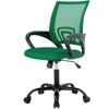RISOKEYS Ergonomic Office Chair with Breathable Mesh Lumbar Support, 360° Swivel Casters & Adjustable Armrests for Office,Home - 2 of 4