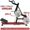 ER KANG Hack Squat Machine, Plate Loaded V Squat Machine with Band Pegs, Lower Body Special Leg Machine, Calf Raise Machine Home Gym - 4 of 4