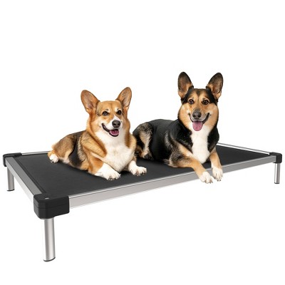 FXW TitanNest Cooling Chew-Proof Elevated Dog Bed, Washable Raised Cot for Indoor/Outdoor/Camping Use, Waterproof & Durable Pet Bed